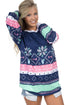 Sexy Navy Julep Print Stylish Christmas Jumper